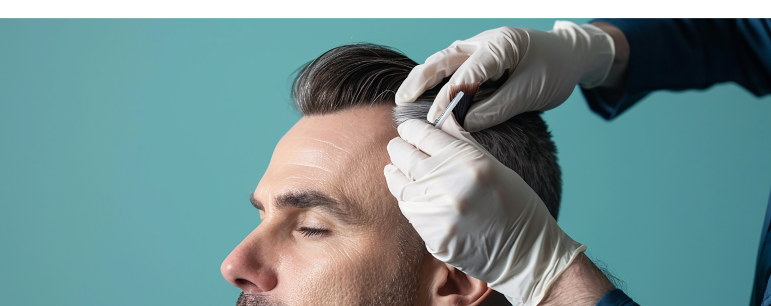 Long DHI Hair Transplantation