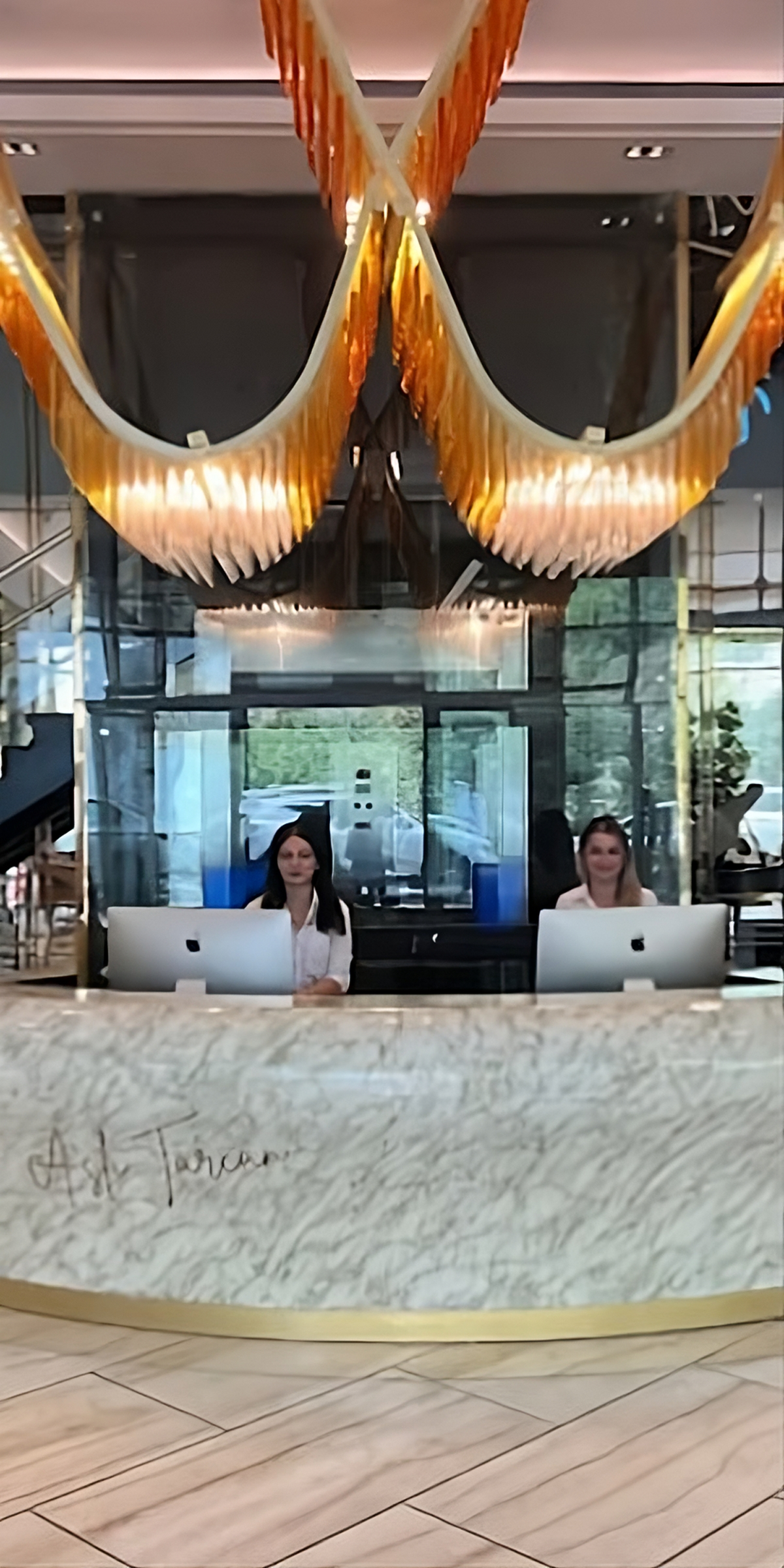 Aslı Tarcan Clinic's reception