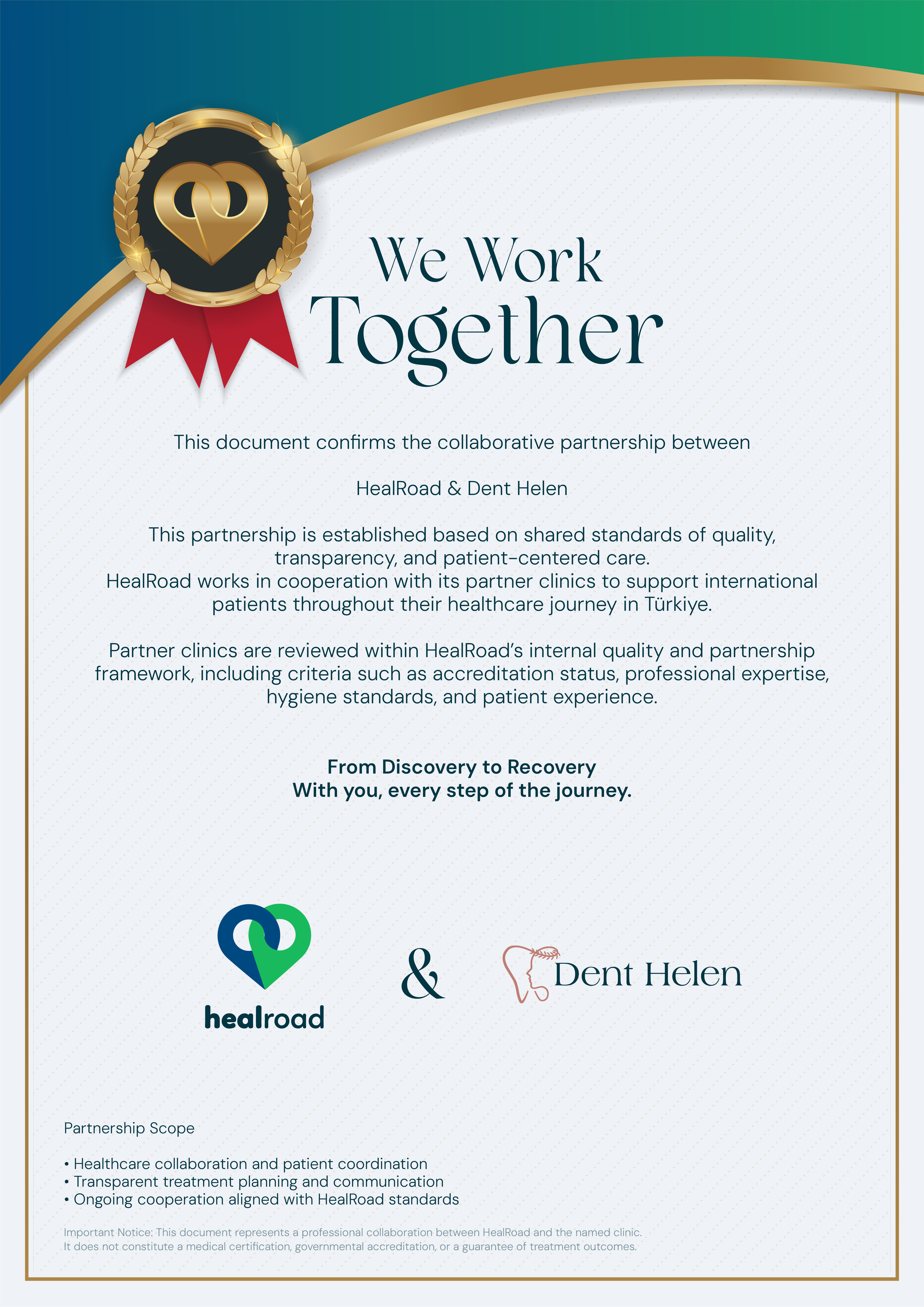 Certificatul clinicii