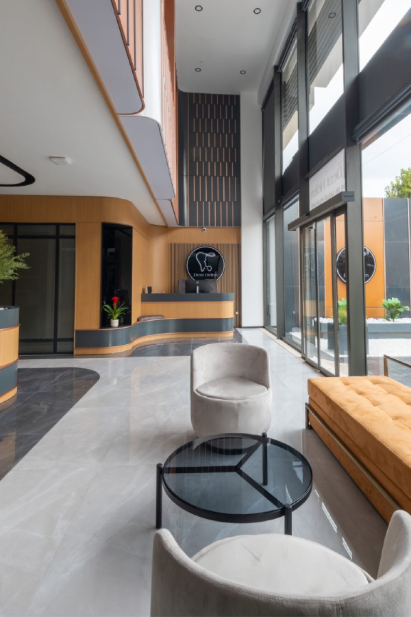 Dent Hera's rest room