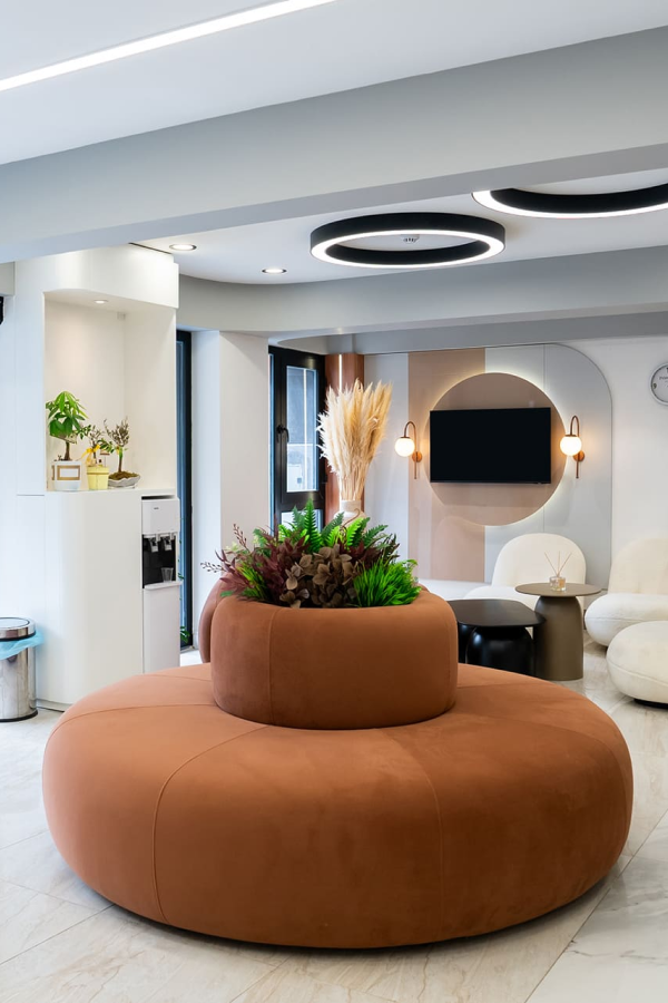 Prime Dental's waiting room