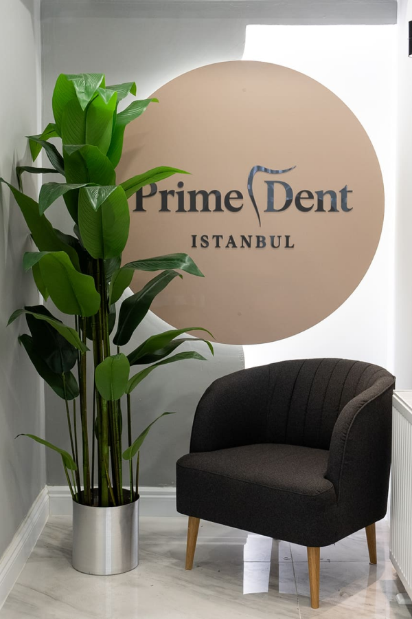 Prime Dental's waiting room