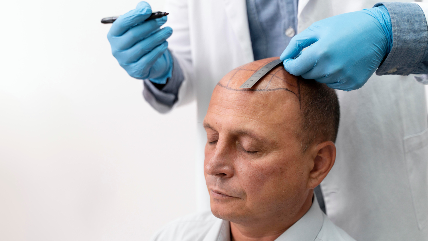 No-Shave Hair Transplantation: Regrow Hair Seamlessly background