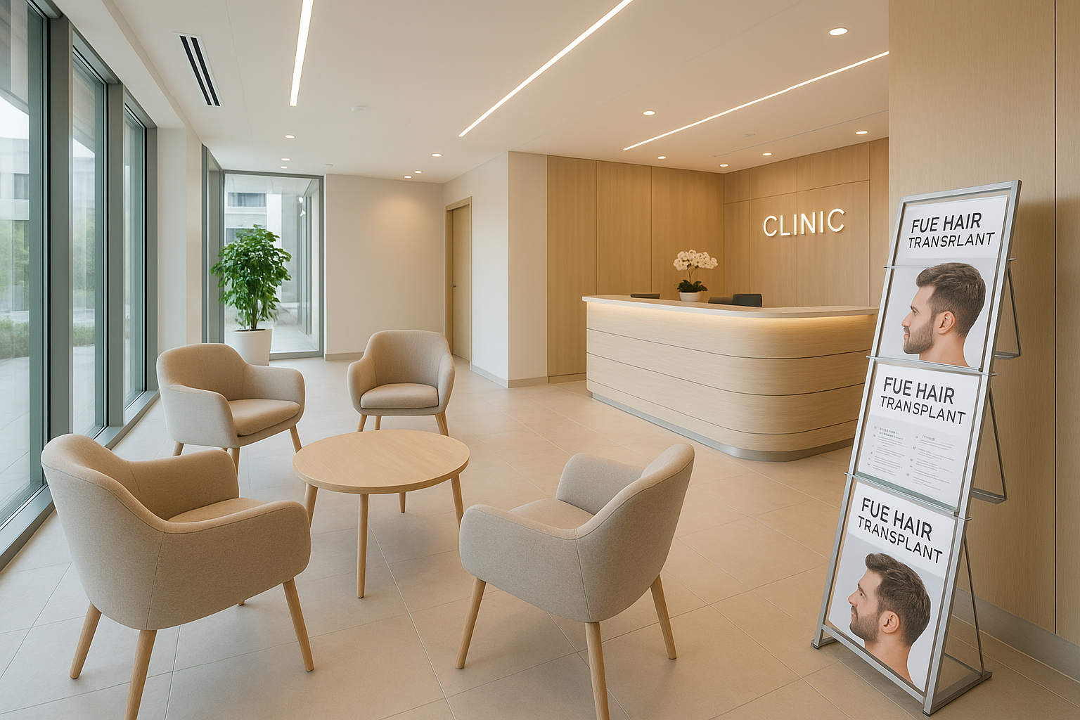 FUE Hair Transplant: Restore Your Hairline background