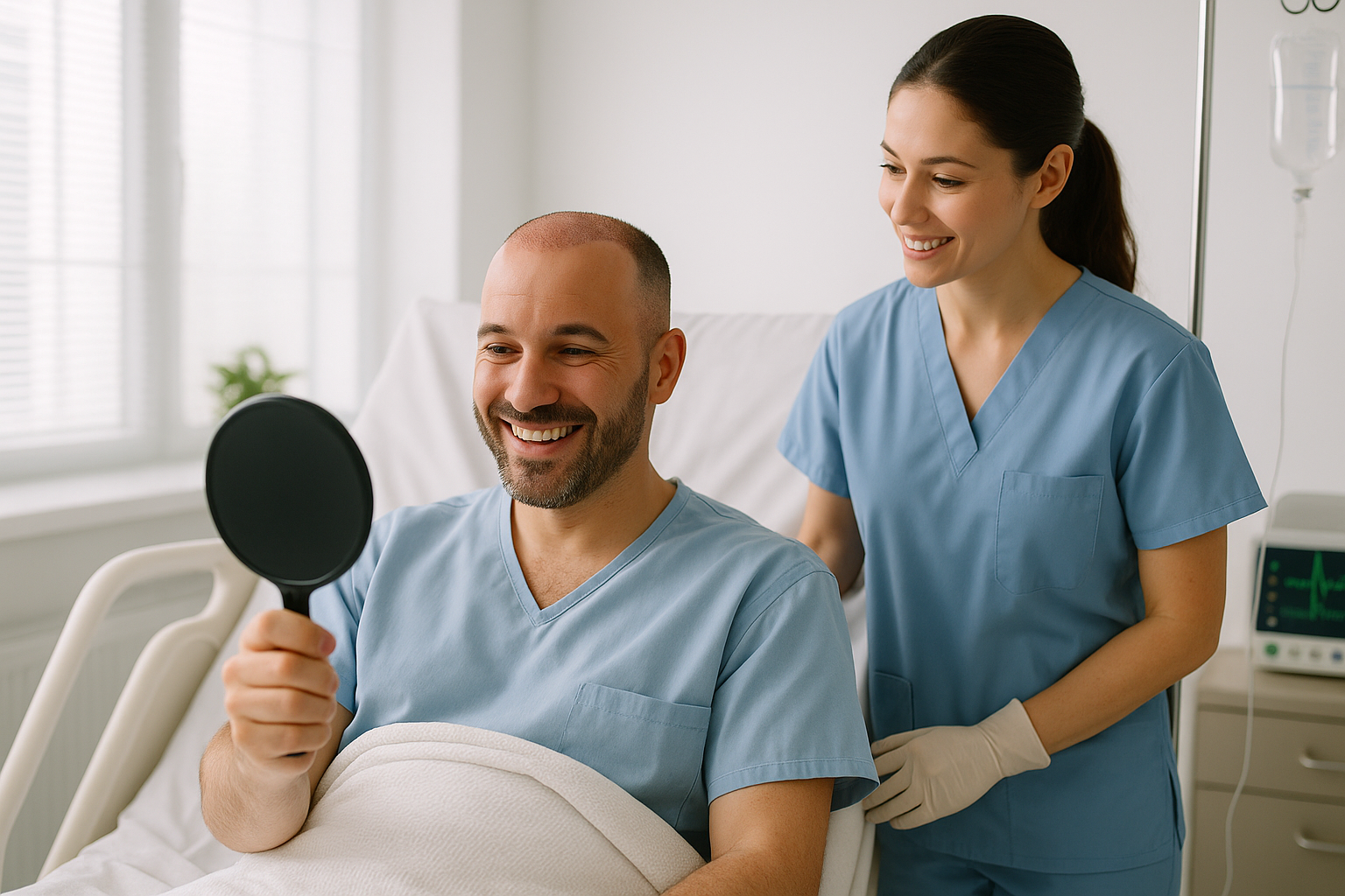 Long DHI Hair Transplant
