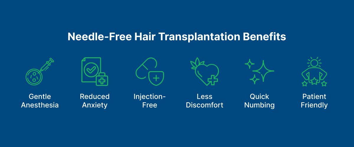 Needle-Free Hair Transplantation Benefits