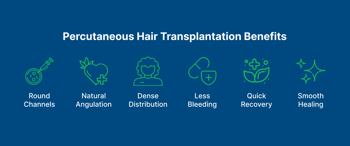 Percutaneous Hair Transplantation Benefits