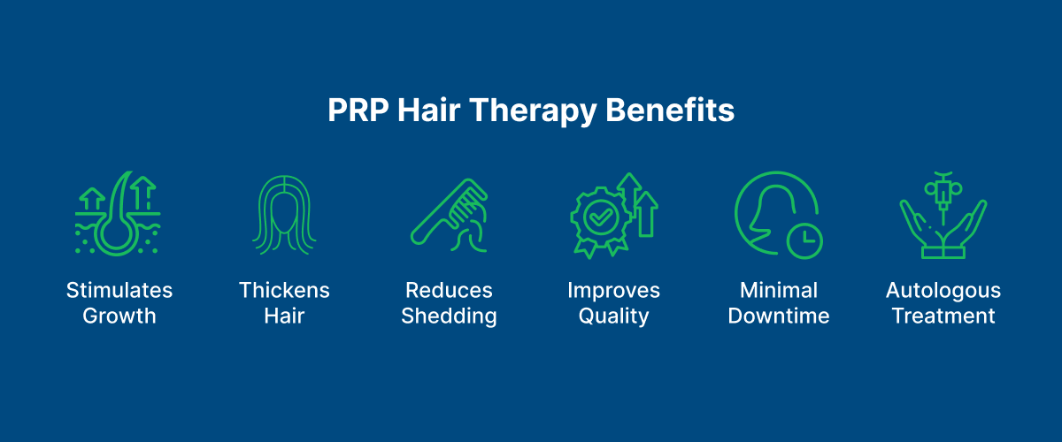 PRP Hair Therapy Benefits